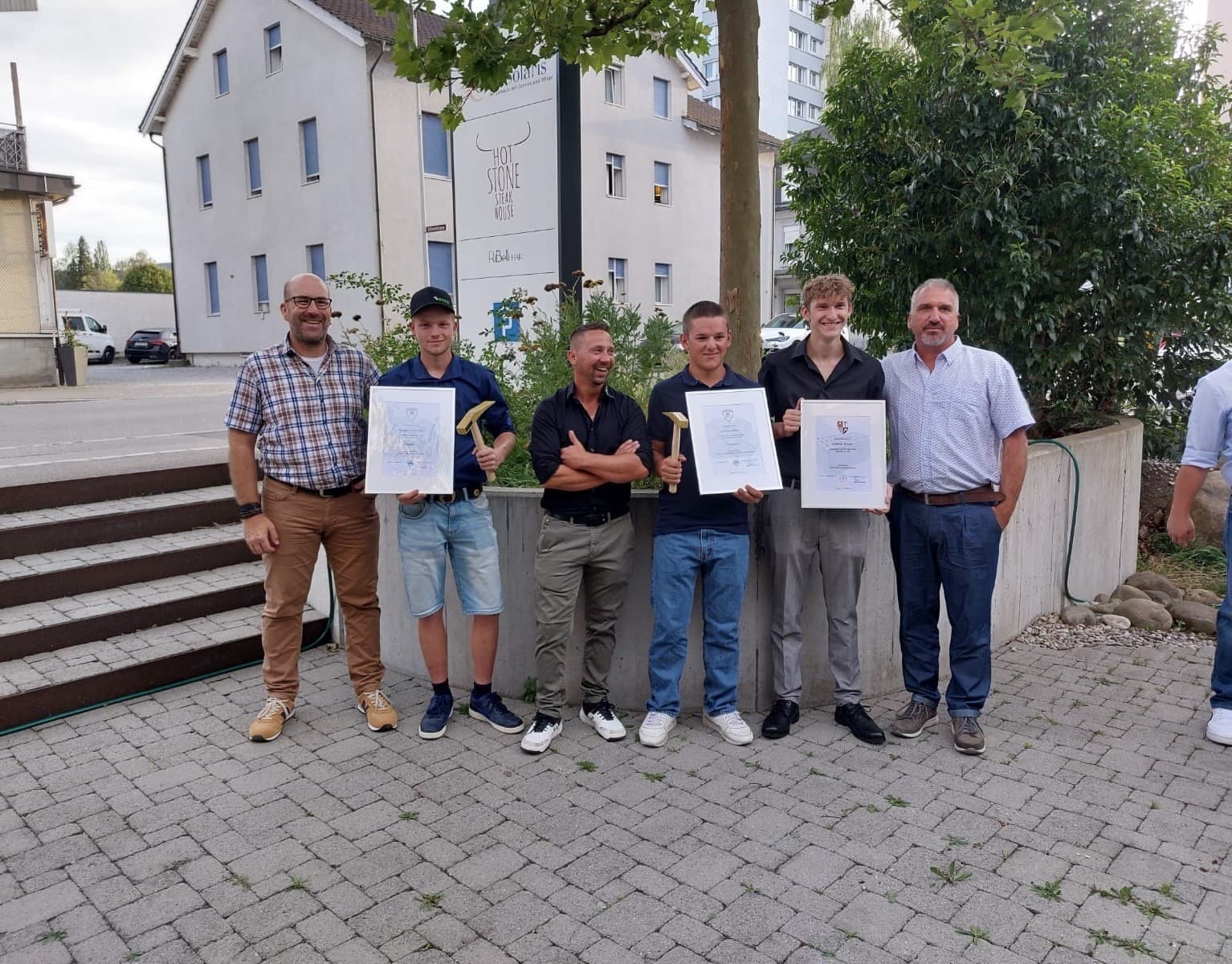 Ehrungen bei der Lehrabschlussfeier